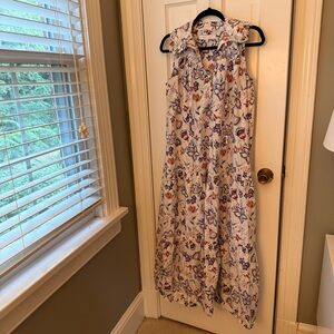 Hunter Bell Tiered Floral Dress Collared | Medium